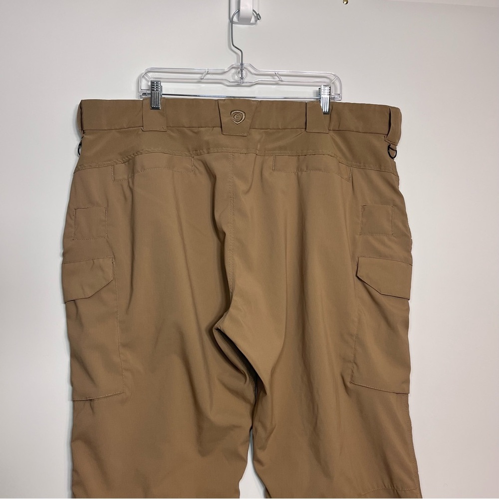 Galls Tactical Cargo Pants Men's Size 44x34 Khaki Lightweight Elastic Waist Band - Picture 10 of 16